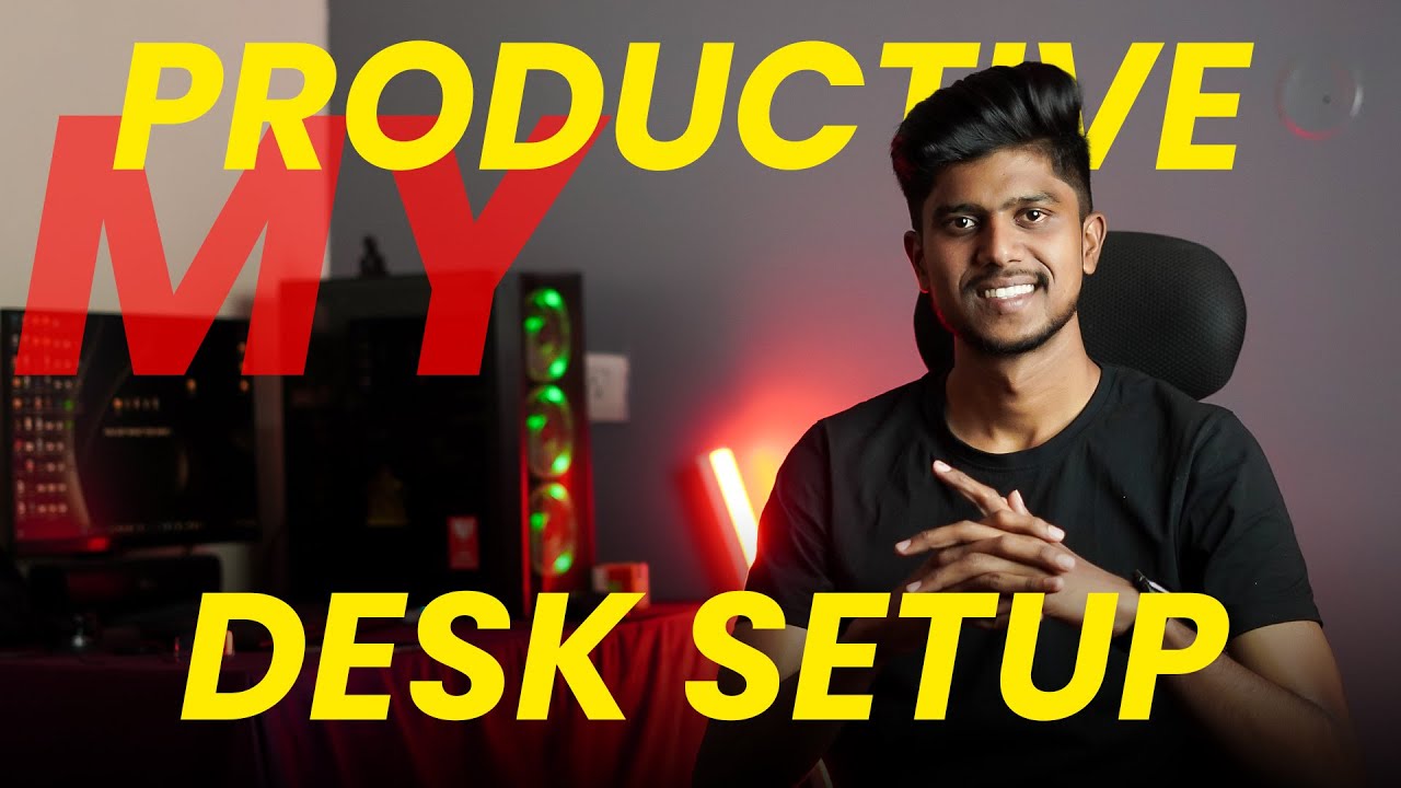 My Productive Desk setup For 2025 - YouTube