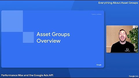 What are asset groups?