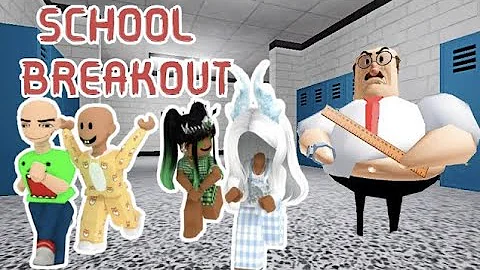 GREAT SCHOOL BREAKOUT! (First Person Obby) - Roblox