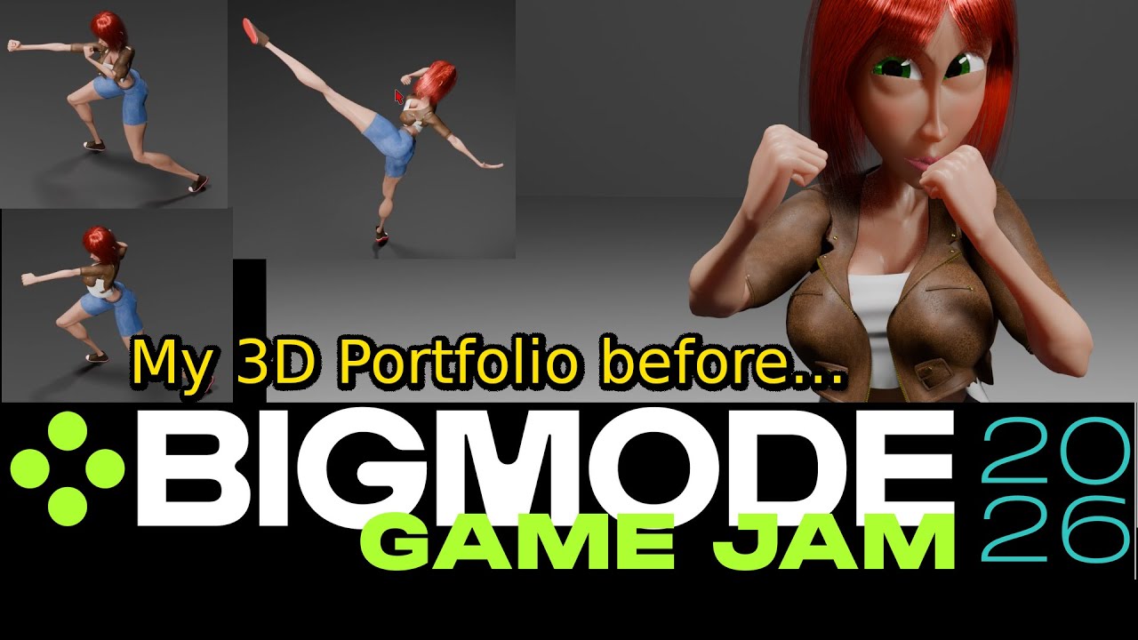 My Portfolio Before Big Mode Game Jam 2026 - YouTube