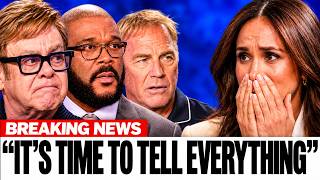 Elton John, Tyler Perry & Kevin Costner BREAK Silence On Meghan Markle & It's Bad