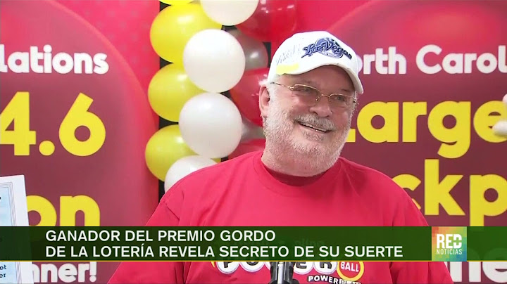 RED+ | Ganador del premio gordo de la lotería revela secreto de su suerte