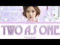 Eunjung (ウンジョン) – ’Two As One’ Lyrics 歌詞 (Color Coded Kan/Rom/Eng)