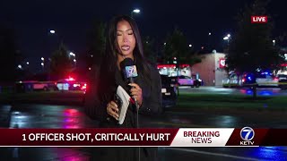 Omaha Police Officer in critical condition from gunshot wound