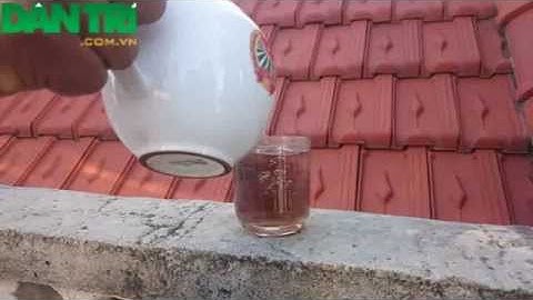 Kinh hãi với nguồn nước máy tại ngôi làng nhiễm asen nặng nhất cả nước