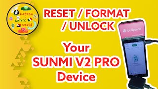 UNLOCK / FORMAT / RESET / OPENLINE Sunmi V2 Pro (Foodpanda Device) Madali lang to screenshot 1