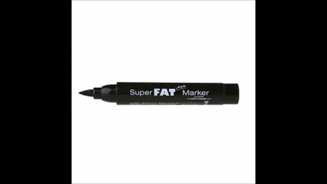 NYX Super Fat Eye Marker, Carbon Black
