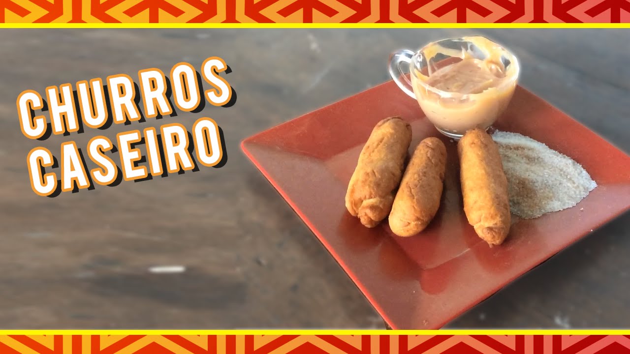 COMO FAZER CHURROS SEM MÁQUINA