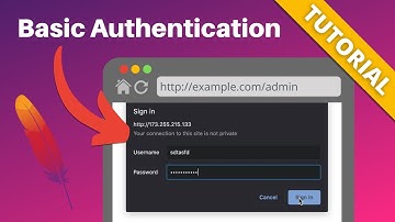 How to Password Protect Apache with Basic Authentication