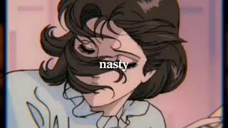 ariana grande - nasty (visual lyrics video)
