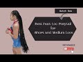 Best Faux Loc Ponytail for Short and Medium Locs I Loc Girl Hack