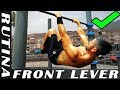 RUTINA DE FRONT LEVER PARA PRINCIPIANTES - y no tan principiantes