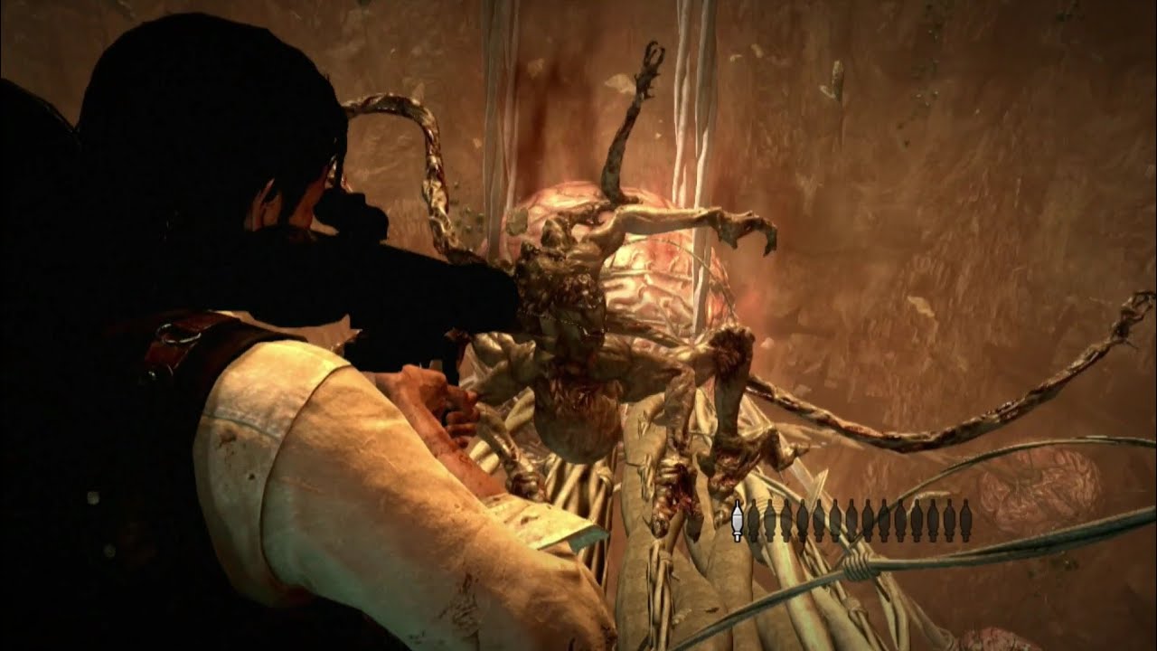 The Evil Within - Boss Battle 14 - Final Boss Fight - RUVIK and AMALGAM - Nightmare(Hard) Difficuty