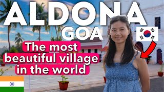 MOST BEAUTIFUL VILLAGE IN THE WORLD is in INDIA, GOA - Aldona Travel Vlog Goan Authentic food