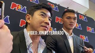CONVERGE COACH ALDIN AYO ON DRAFTING JUSTINE BALTAZAR: NASA KANYA LAHAT NG HINAHANAP NAMIN
