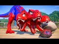 Doomsday Rex in Spider-Man Form! | Jurassic World Rebirth TREX Hybrid Dinosaur!