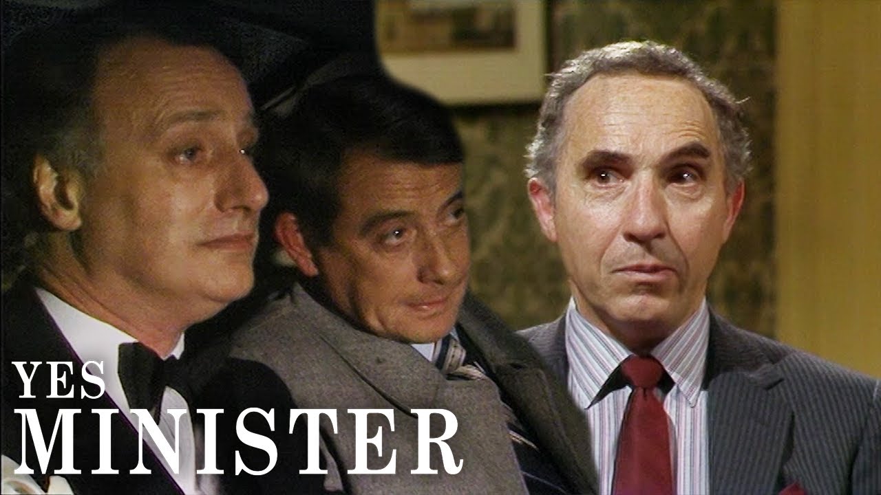 Humphrey Sets Up A Dinner | Yes Minister | BBC Comedy Greats - YouTube