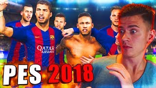 ПЕРВЫЙ РАЗ ИГРАЮ в PES 2018 | Pro Evolution Soccer 18 ПЕРВЫЙ РАЗ ИГРАЮ в PES 2018 | Pro Evolution Soccer 18