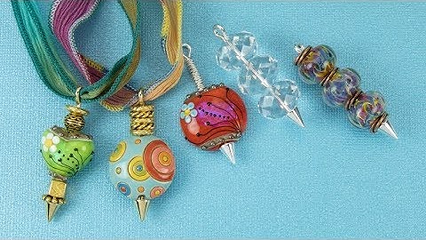 Artbeads Tutorial - Using Interchangeable Beadalon Instant Pendants with Wyatt White