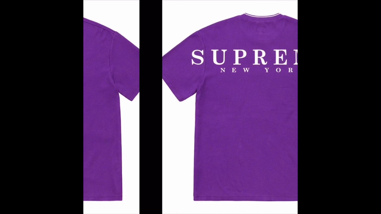 Week 15 Supreme Drop List