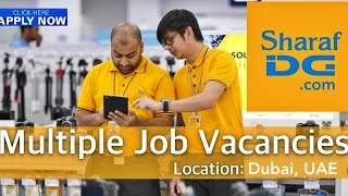 Sharaf DG Careers and Jobs, Hiring Indoor Salesman, Marketing Executive, Indoor Salesman for UAE