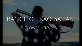 RANGE OF RAO SAHAB (Slowed   Reverb)| Rao Shabh ka chora yo teri range te bhar se | Elvish Yadav