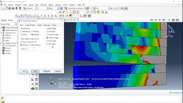 micro modeling of masonry wall(brick wall) in Abaqus and investigation Rocking mode fracture