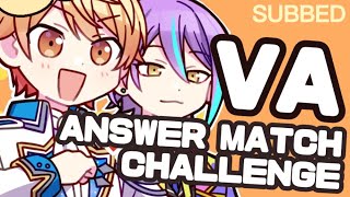 [ENG SUB] Rui and Tsukasa's VAs' Answer Matching Challenge／Project SEKAI Seiyuu