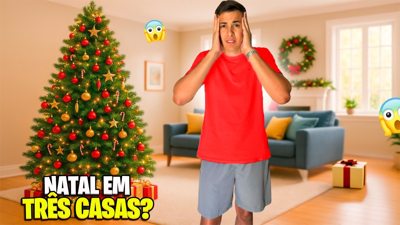 PASSEI O NATAL EM VÁRIAS CASAS*séra que deu certo? (Ilson Thales)