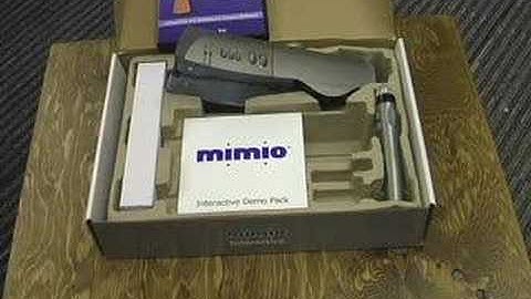 Unboxing the Mimio - Pt 1