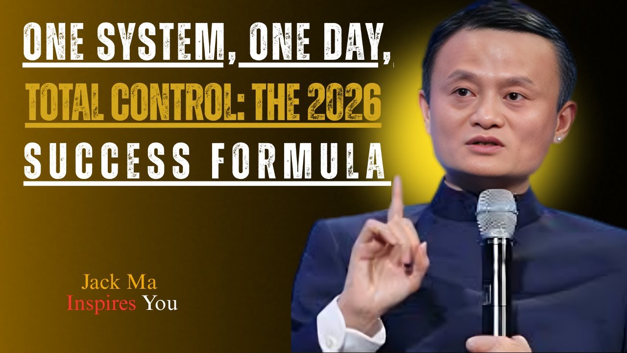 One System, One Day, Total Control The 2026 Success Formula | Best Speech By Jack Ma