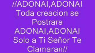 Vignette de la vidéo "ADONAI CON LETRA"