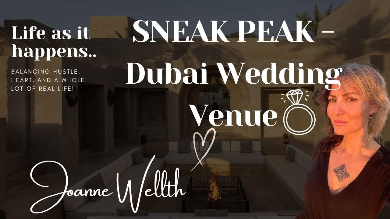 Our Dubai Wedding Venue Reveal and The Best British Chippy in Dubai