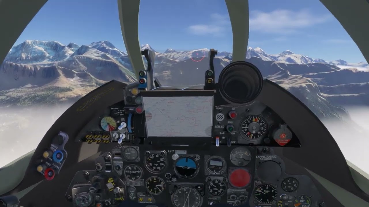 Hawker Hunter Mk58, 1.  Testflug, MSFS2024