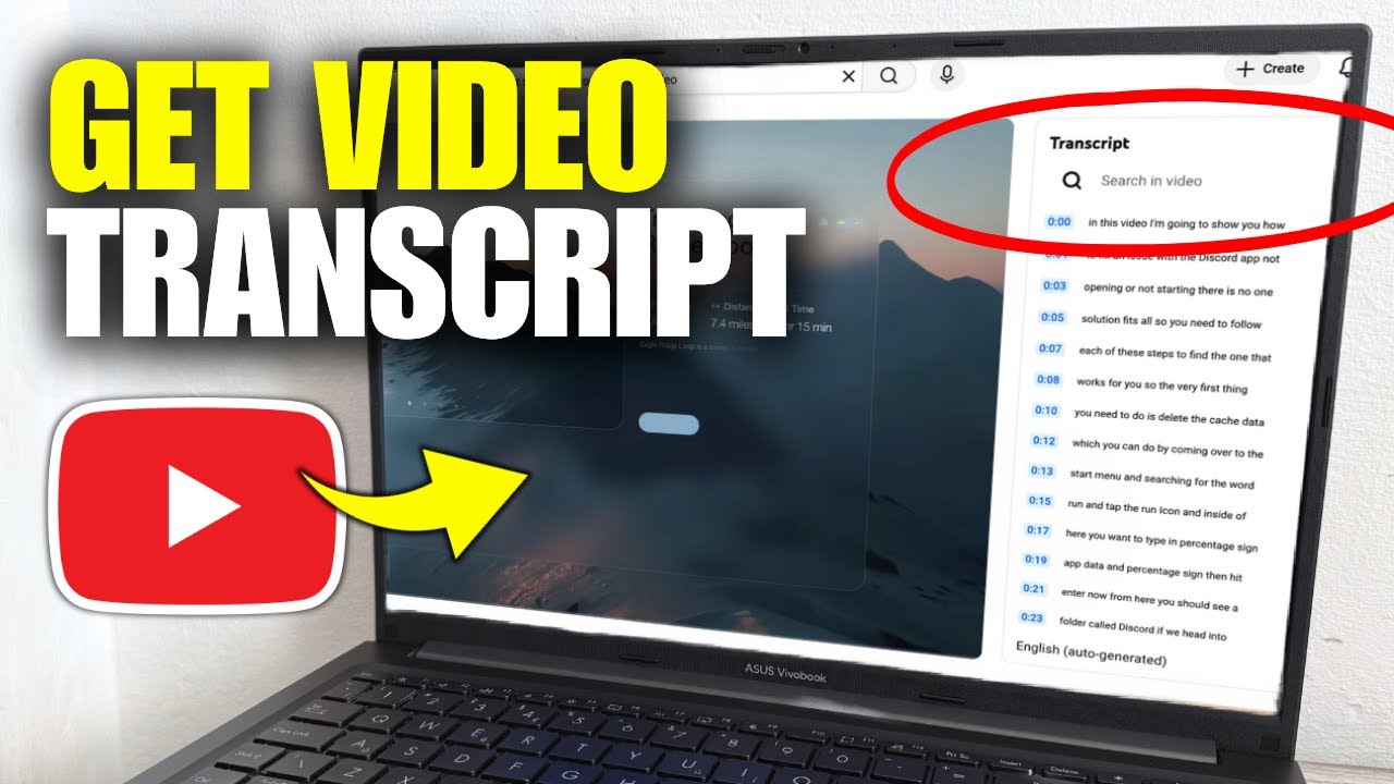 How To Get Transcript From YouTube Video & Copy Text - YouTube