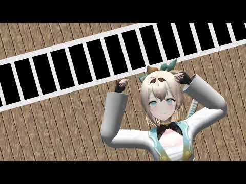 [ホロライブMMD]風真いろはでダーリンダンス#mmd #ホロライブmmd #ダーリンダンス #風真いろは #かざま修行中