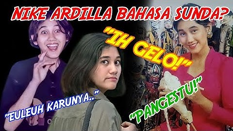 Kompilasi video Nike Ardilla berbahasa Sunda || Sinetron NONÈ 1994 || part l