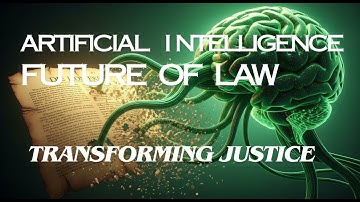 🤖✨ Artificial Intelligence & the Future of Law ⚖️📜 | Revolutionizing Justice with AI 💡#AIinLaw