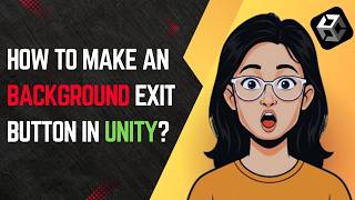 How to make a UI background as UI exit button in Unity?