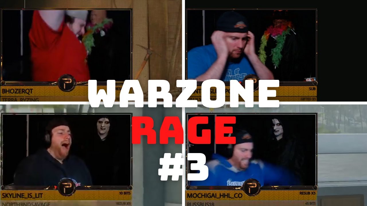 PCHOOLY WARZONE MEGA RAGE COMPILATION #3 (NEW 2022 )