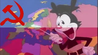 Yakko's World from Animaniacs, but every time he mentions a country...
