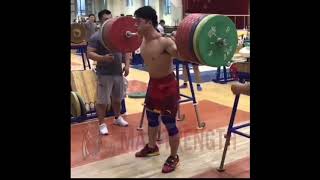 Tian Tao (85kg) Back Squat 310kg!