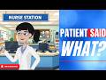 Nurses’ Most Chaotic Patient Quotes Animated Compilation #funny #viral #animation