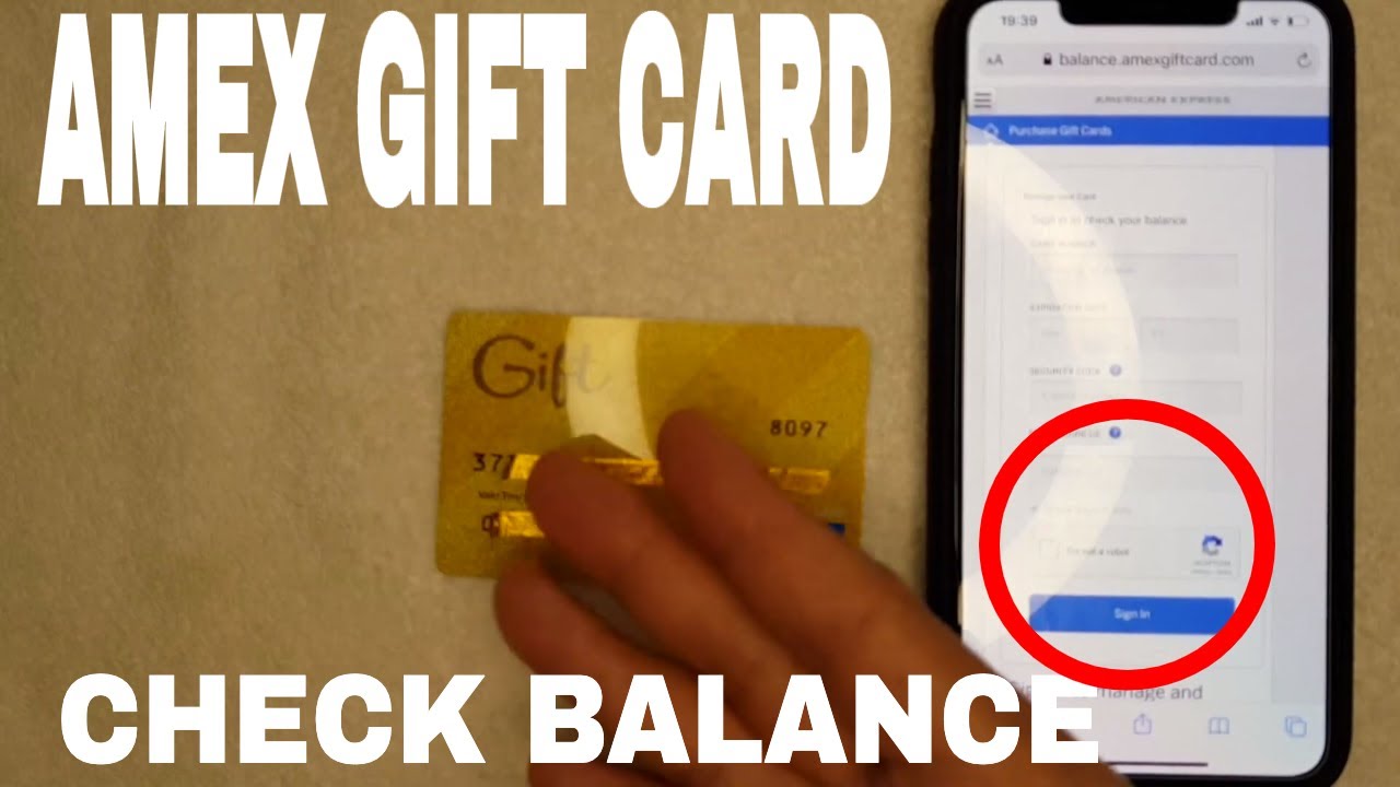 How To Check My American Express Gift Card Balance?