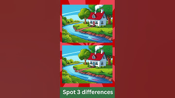 Spot 3 Differences🔍 |Only Genius can find it |Fun Puzzle