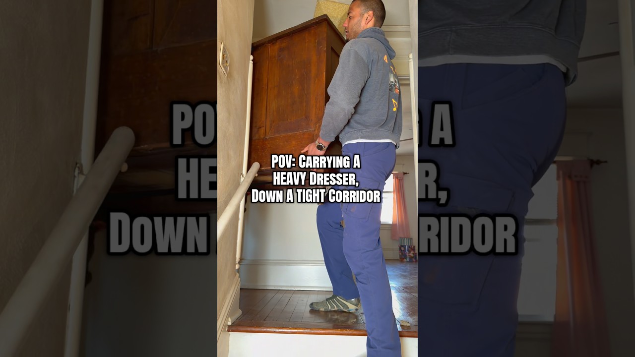 HEAVY Dresser. TIGHT Space. 