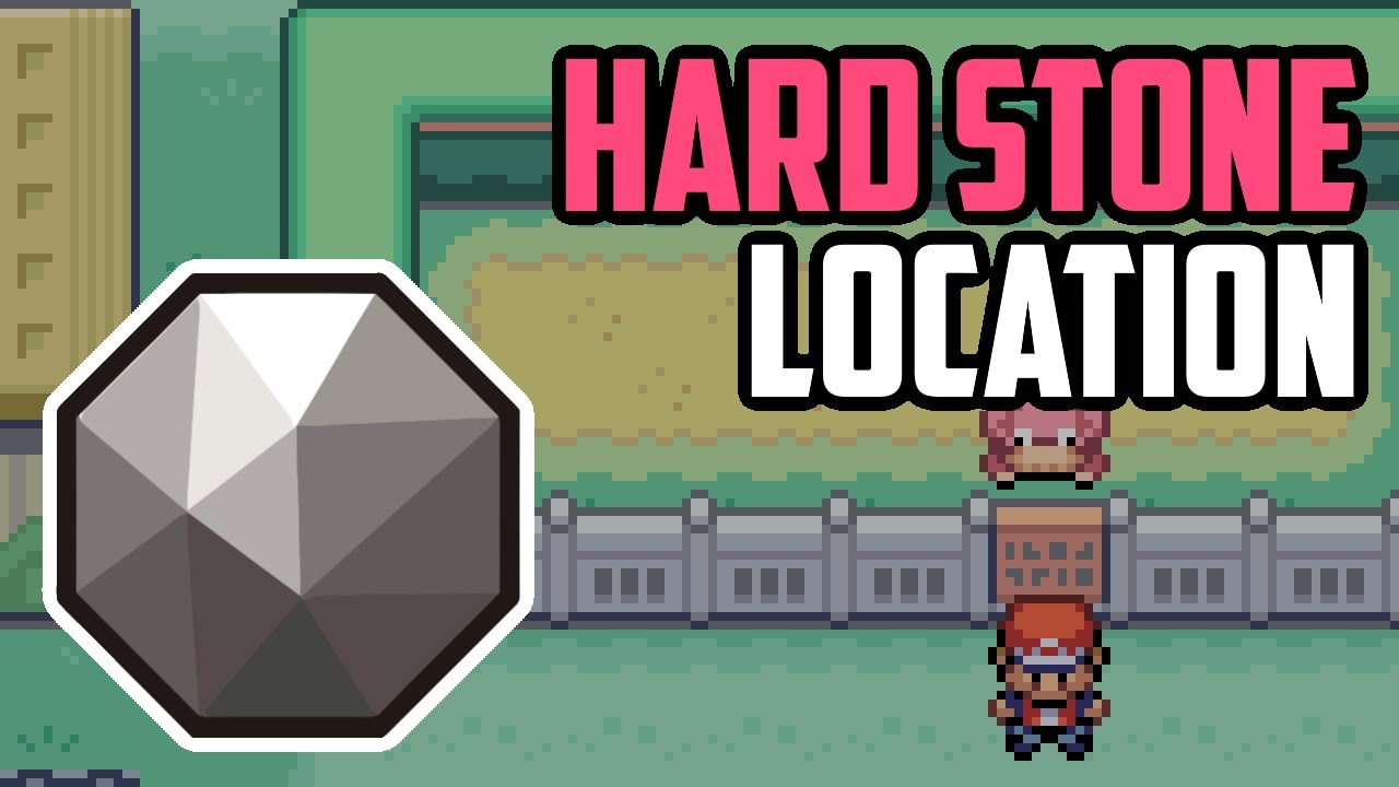 Where to Find Hard Stone - Pokémon FireRed & LeafGreen
