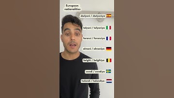 European Nationalities in Moroccan Darija 🌍🇲🇦 | Learn How to Say Nationalities in Moroccan Arabic
