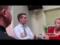LA Mayor Eric Garcetti visits Leimert Park