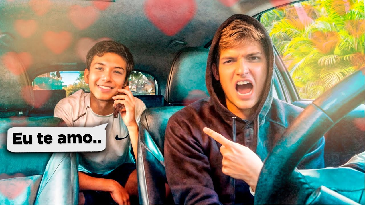 FINGI SER UBER E DESCOBRI QUE O MELLACE ESTÁ NAMORANDO A SOFIA CALIANO •Irmãos Scribel•